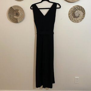 Everlane Japanese GoWeave Wide Leg Jumpsuit Black Size 10